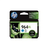 Cartucho de Tinta HP 964XL Ciano de Alto Rendimento Original