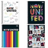 Caderno Espiral Now United Capa Dura Sortida 80 FL 1 UN Tilibra