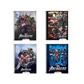Caderno Espiral Avengers Game Capa Dura Sortida 80 Folhas 1 UN Tilibra