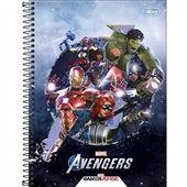 Caderno Universitário 80 FL Avengers Game C Capa Dura 1 UN Tilibra