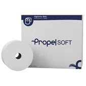 Papel Higiênico Folha Dupla Rolão 250m Celulose CX 8 RL Propel