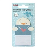 Bloco de Notas Adesivo Sticky Notes Tipo Envelope Pato 25 FL Sertic