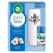 Odorizador de Ambientes Air Wick Freshmatic Spray Toque de Algodão Aparelho e Refil 250ml 1 UN Bom Ar