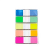 Marcador de Página Flag Pop-Up 12x45mm 5 Cores Neon 100 Folhas EI023 1