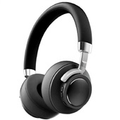 Headphone Bluetooth Aerfluid Recarregável com Microfone Preto AER07BK