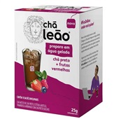 Chá Preto com Frutas Vermelhas Cold Brew Sachês de 2,5g CX 10 UN Leão