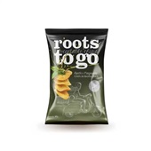 Chips de Batata Doce Sabor Azeite e Manjericão 45g 1 UN Roots To Go