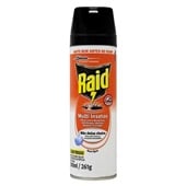 Inseticida Aerossol Multi Insetos a Base de Água 285ml 1 UN Raid