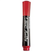 Pincel Marcador Permanente Marking Ponta Chanfrada Vermelho 1 UN Bic