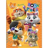 Caderno Brochurão Capa Dura 80 FL 44 Gatos D 1 UN Tilibra