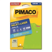 Etiqueta Adesiva InkJet e Laser A5 9mm Branco A5R-909 12 Folhas 2304 E