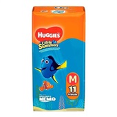 Fralda para Piscina M Little Swimmers PT 11 UN Huggies