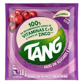 Refresco em Pó de Uva 18g 1 UN Tang