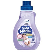 Lava Roupas Líquido Vida Macia 500ml 1 UN Casa KM