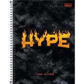 Caderno Espiral Universitário Capa Dura 160 FL Hype C 1 UN Tilibra