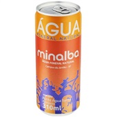 Água Mineral com Gás Lata 310ml 1 UN Minalba