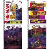 Caderno Universitário Capa Dura 1 Matéria He-Man Revelation Capas Sort
