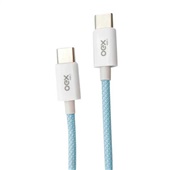 Cabo USB Tipo C 1m Azul 1Un CE206 Oex