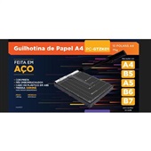 Guilhotina Preto até 10 Folhas A4 1 UN PC-GTZK01 Procalc