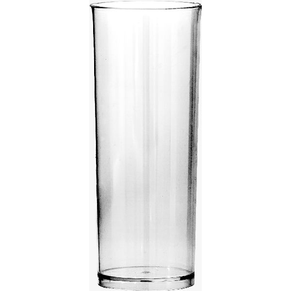 Copo Long Drink Transparente 330ml 48 UN Elite Plastic