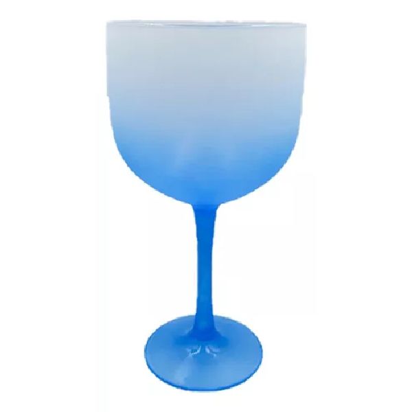 Taça de Gin Degradê Azul 500ml 20 UN Elite Plastic