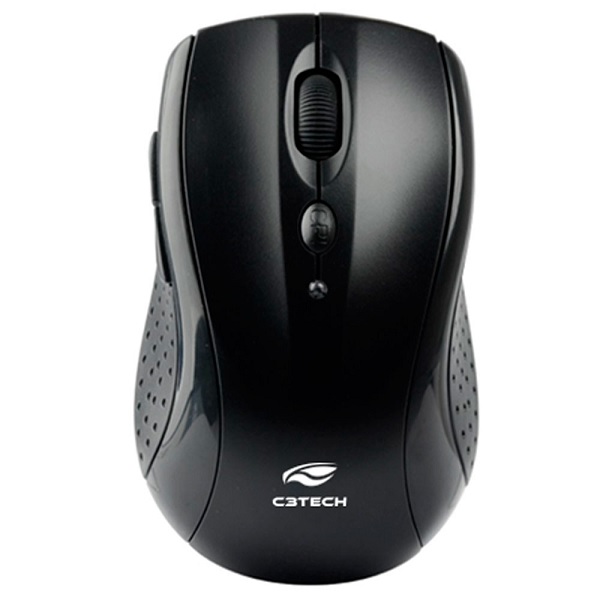 Mouse Sem Fio RC Nano M-W012BKV2 Preto 1 UN C3Tech