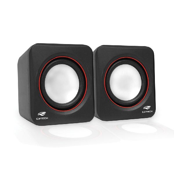 Caixa de Som Speaker 2.0 SP-301BK 1 UN C3Tech