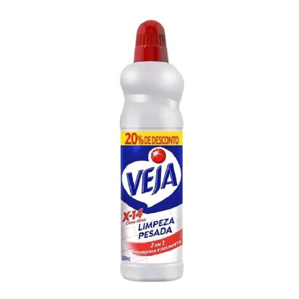 Limpeza Pesada X-14 VEJA Frasco - 500ML