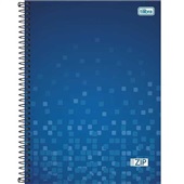 Caderno Universitário Capa Dura 96 FL Azul 1 UN Tilibra