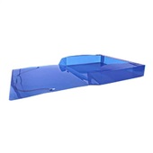 Pasta Aba Elástico PP Ofício Cristal 335x235mm 50mm 1 UN Plascony