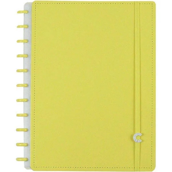 Caderno Inteligente All Yellow 80 FL Grande 1 UN