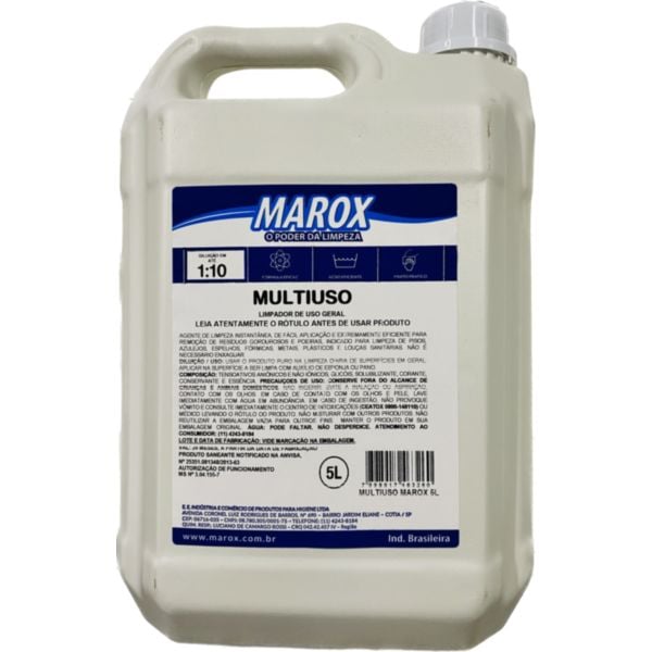 Limpador Multiuso 5L 1 UN Marox