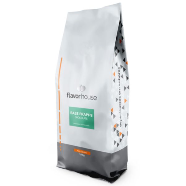 Base em Pó para Frappe sabor Chocolate 1,01Kg 1 UN Flavor House