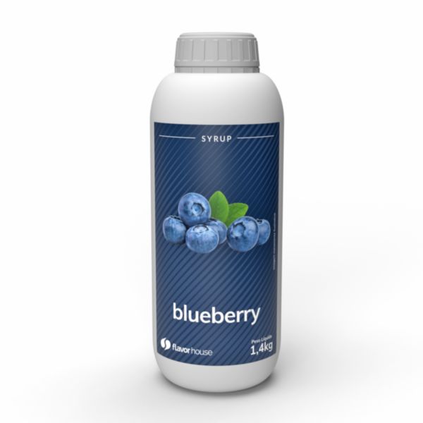 Preparado Alimentício sabor Blueberry 1,4Kg 1 UN Flavor House