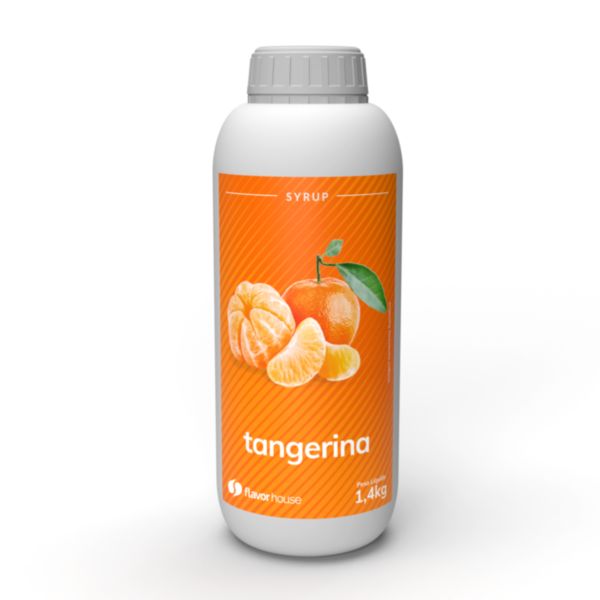 Preparado Alimentício sabor Tangerina 1,4Kg 1 UN Flavor House