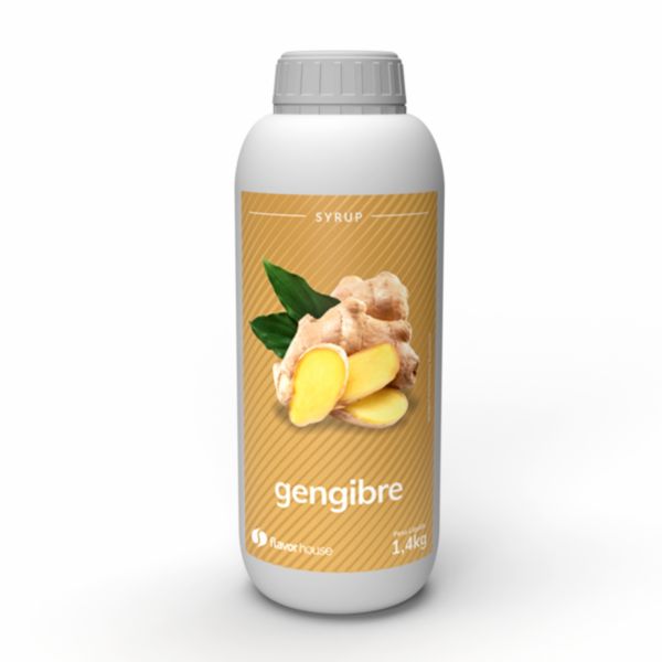 Preparado Alimentício sabor Gengibre 1,4Kg 1 UN Flavor House