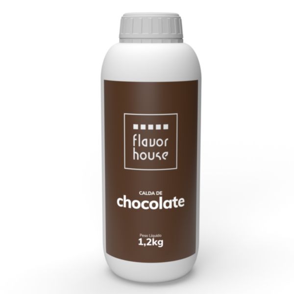 Calda Premium sabor Chocolate 1,3Kg 1 UN Flavor House