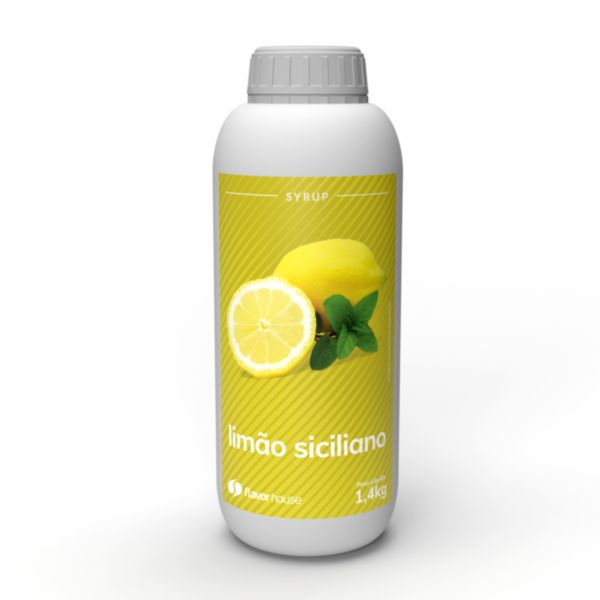 Preparado Alimentício sabor Limão Siciliano 1,4kg 1 UN Flavor House