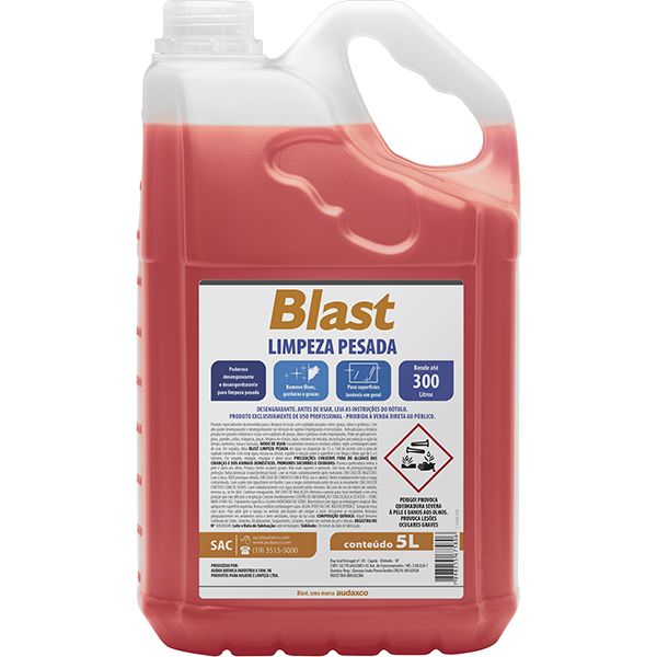 Desengordurante e Desengraxante Blast Rende Até 300 Litros 1 UN Audax