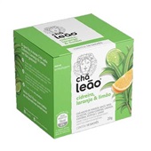 Chá de Cidreira, Laranja e Limão Sachês de 1,6g CX 10 UN Leão