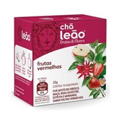 Chá de Frutas Vermelhas Sachês de 1,6g CX 10 UN Leão