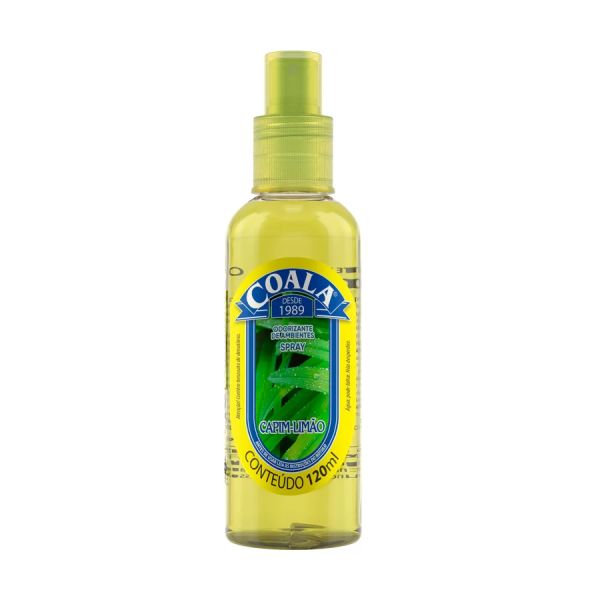 Aromatizante Spray 120ml Capim Limão 1 UN Coala