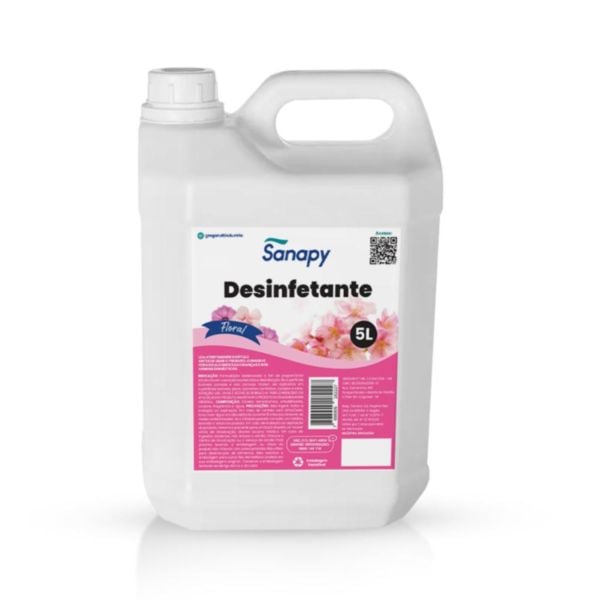 Desinfetante Floral 5L 1 UN Sanapy