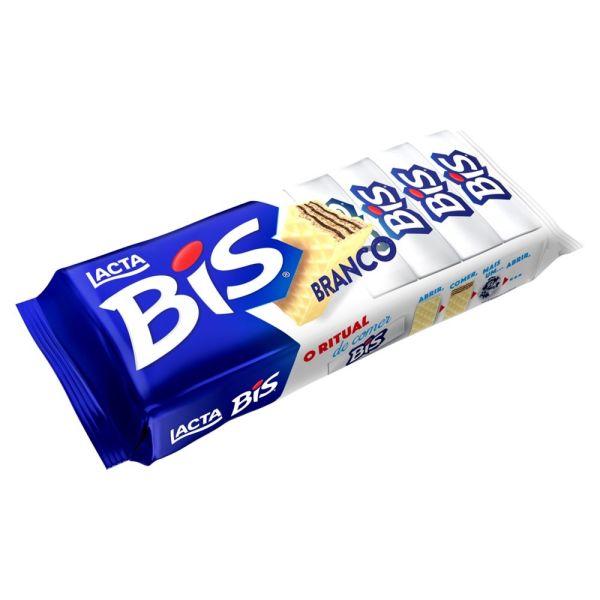 Chocolate Bis Branco 100,8g 1 UN Lacta