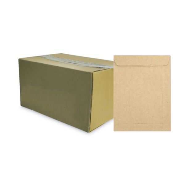 Envelope Saco Kraft Natural 75g 229x324mm CX 250 UN Romitec