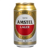 Cerveja Puro Malte Lata 350ml 1 UN Amstel