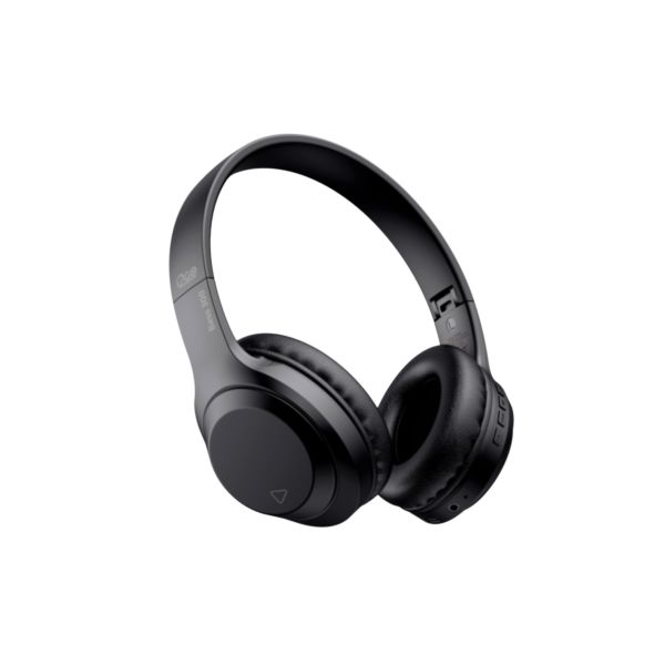 Headphone Fone de Ouvido Bluetooth Bass 300 Preto com Microfone Integrado 1206 1 UN I2GO