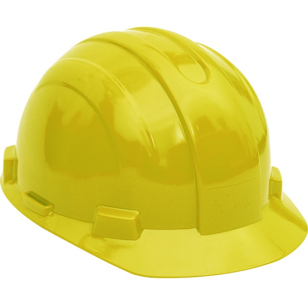 Capacete Max CA 25882 Amarelo 1 UN Plasticor