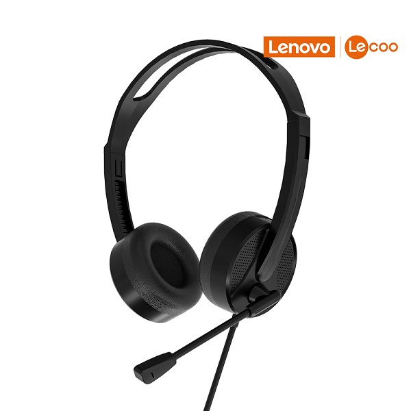 Fone Com Microfone USB HT106 Preto 1 UN Lecoo