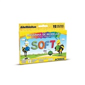 Massa de Modelar Soft Abelhinhas 180g 12 UN Acrilex